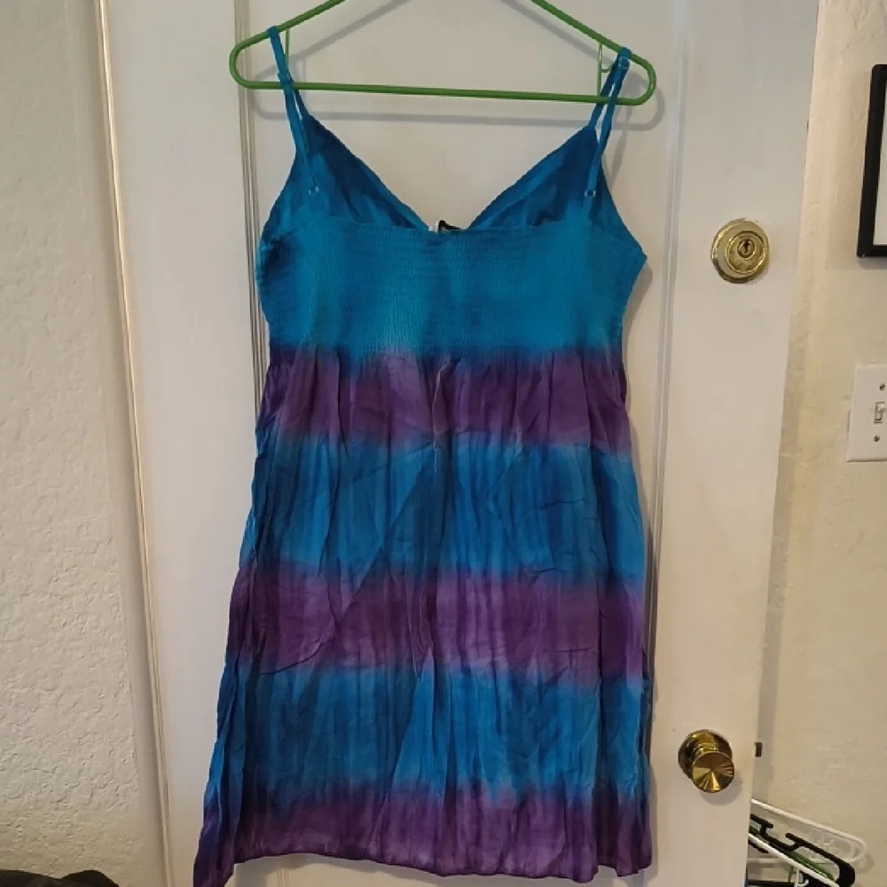 Forever New | Blue and Purple Mini Dress - Picture 3 of 3